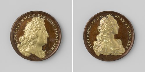 Ter ere van Lodewijk XIV, koning van Frankrijk en zijn opvolger Lodewijk XV