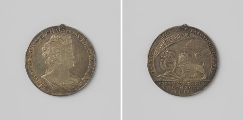 Maria Elisabeth van Oostenrijk, sinds zes jaar landvoogdes der zuidelijke Nederlanden