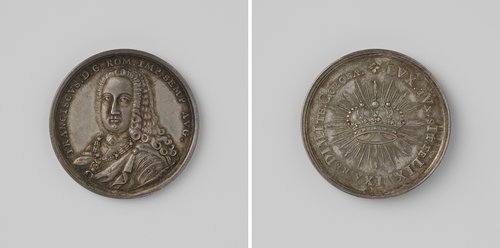 Frans I tot Duits keizer gekozen by Nicolaas van Swinderen