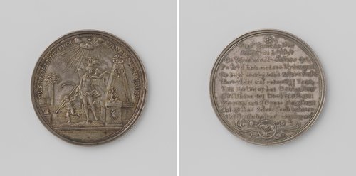 Vijfentwintigjarige huwelijk van J.C. Cuyck van Mierop en Sara Cloek