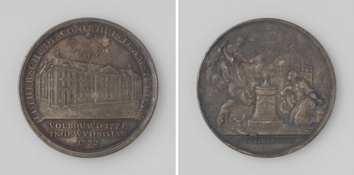 Inwijding van het Luthers diaconiehuis te Amsterdam