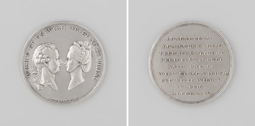 Geboorte van Willem George Frederik, zoon van Willem V en Wilhelmina van Pruisen