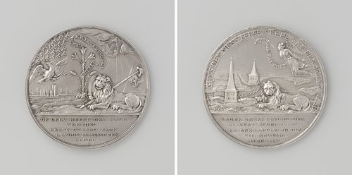 Vrede van Fontainebleau tussen de keizer en de Republiek der Verenigde Nederlanden, tot stand gekomen via Franse bemiddeling
