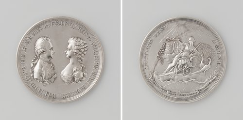 Huwelijk van Willem Frederik, erfprins van Oranje-Nassau en Fredrika Louise Wilhelmina, prinses van Pruisen
