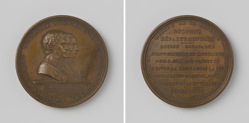 Oprichting der Colonne Departementale, ter ere van de drie consuls