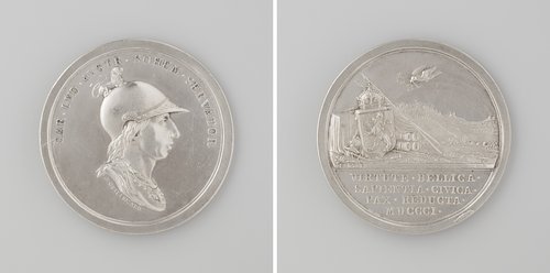 Vrede van Luneville, ter ere van Karel Lodewijk Johan, aartshertog van Oostenrijk, landvoogd der zuidelijke Nederlanden