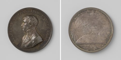 Vrede van Luneville, ter ere van Napoleon Bonaparte, premier consul van Frankrijk