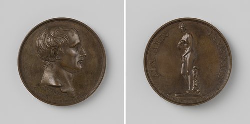 Napoleon Bonaparte, premier consul van Frankrijk en de Venus de' Medici