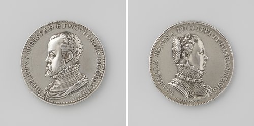 Huwelijk van Filips II van Spanje en Elisabeth van Valois, dochter van Hendrik II, ter bekrachtiging van de vrede van Le Cateau-Cambresis