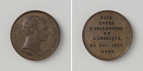 Verdrag van Gent tussen Engeland en de Verenigde Staten, ter ere van Willem I Frederik, souverein vorst der Nederlanden