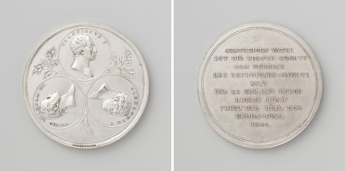 Verdrag van Teplitz en van Chaumont, ter ere van Alexander I, tsaar van Rusland, Frans I, keizer van Oostenrijk en Frederik Willem III, koning van Pruisen