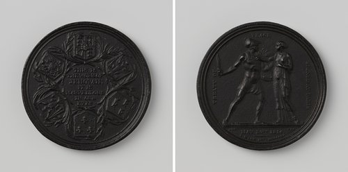 Eerste vrede van Parijs tussen Frankrijk en de geallieerden