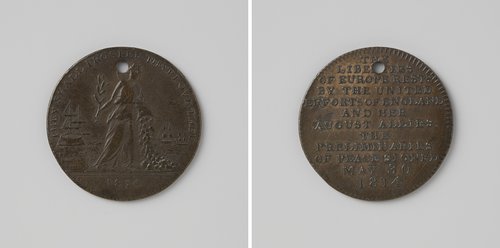 Eerste vrede van Parijs tussen Frankrijk en de geallieerden