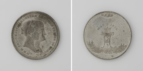 Huwelijk van Leopold, prins van Saksen-Coburg-Gotha en Charlotte Augusta, prinses van Engeland