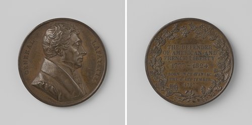 Generaal Lafayette, verdediger van de Amerikaanse en Franse vrijheid