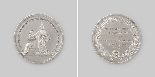 Invoering van nieuwe christelijke gezangen door de Luthersche gemeenten in Nederland by David van der Kellen (1804-1879)