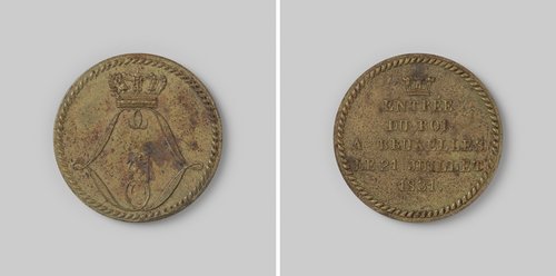 Intocht van Leopold van Saksen-Coburg te Brussel