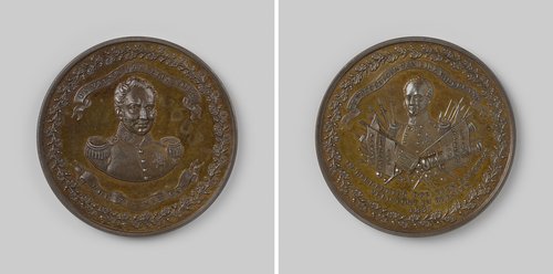 Tiendaagse veldtocht, ter ere van Willem I Frederik, koning der Nederlandenen de kroonprins by anonymous