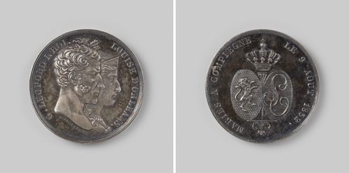 Huwelijk van Leopold I, koning der Belgen en Louise van Orleans te Compiegne