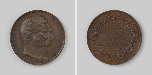 Huwelijk van Leopold I, koning der Belgen en Louise van Orleans te Compiegne