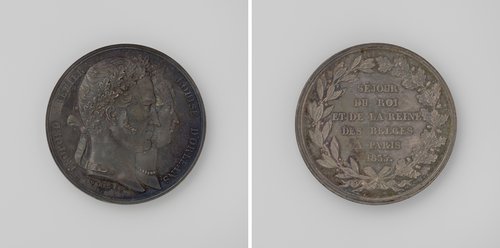 Bezoek van Leopold I en Louisa Maria, koning en koningin der Belgen aan Parijs