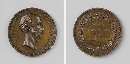 Aanvaarding van de regering door Willem II, koning der Nederlanden