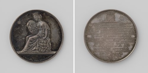 Maastricht door België aan Nederland teruggegeven, overeenkomstig de voorwaarden van het vredesverdrag