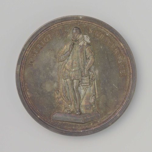 Oprichting van een standbeeld voor Willem I, prins van Oranje