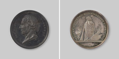 Overlijden van de schilder Jan Willem Pieneman