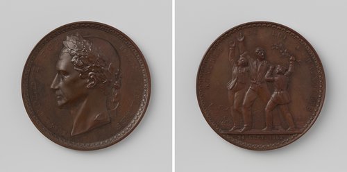 Terugkeer van Leopold I, koning der Belgen te Brussel