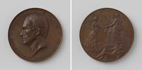 Schelde-verdrag tussen Nederland en België, ter ere van Leopold I, koning der Belgen