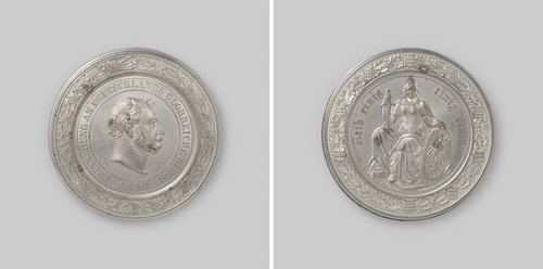 Duitse overwinningen in de Frans-Pruisische oorlog, ter ere van Wilhelm I, koning van Pruisen by anonymous