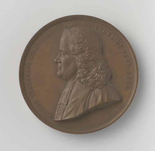 Oprichting van een standbeeld voor Hermanus Boerhave