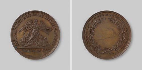Nationale en internationale toneelwedstrijd te Amsterdam by Alexander Isaac de Vries