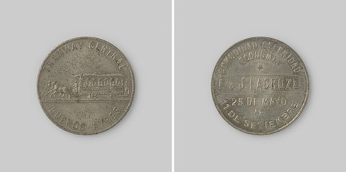 Tramway Central Buenos Ayres by anonymous
