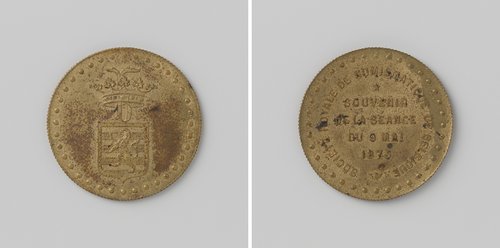 Zitting van de Societe Royale de Numismatique de Belgique by anonymous