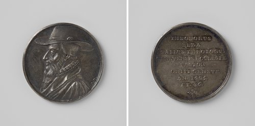 Overlijden van de hervormer Theodorus Beza by Jean Dassier