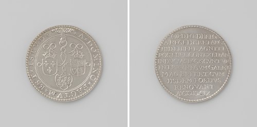 Twaalfjarig bestand gesloten / vernieuwen van het verbond tussen Engeland, Frankrijk en de Nederlanden