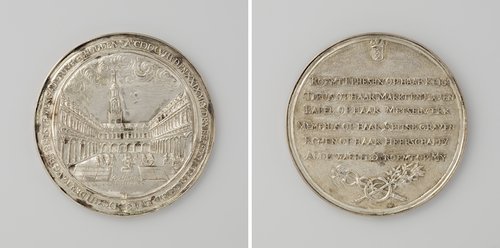 Voltooiing van de beurs te Amsterdam in 1613