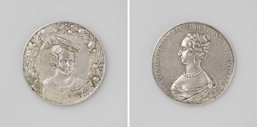 Willem III, prins van Oranje-Nassau en zijn moeder Maria van Engeland