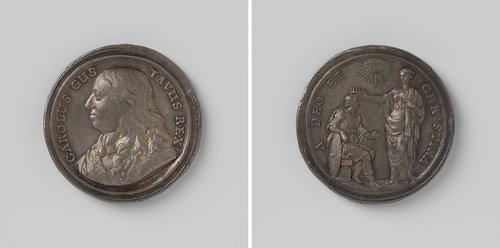 Karel Gustaaf Adolf X, gekroond tot koning van Zweden by Jean Parise