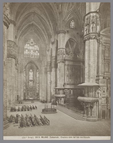 (Cattedrale). Crociera vista dal lato meridionale