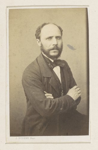 Portret van de schilder Lodewijk Jan de Taeye, halffiguur