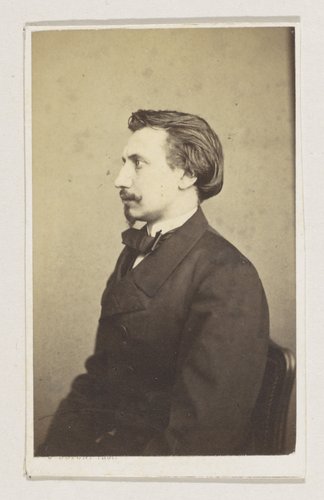 Portret van de graveur Joseph Wildiers, halffiguur