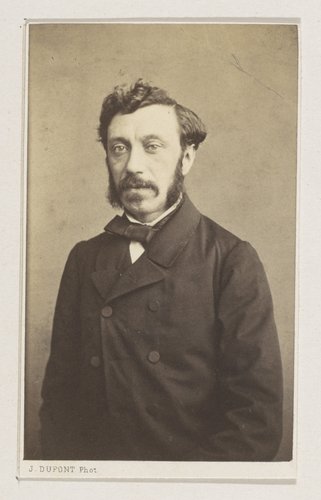 Portret van de schilder Louis de Winter, halffiguur