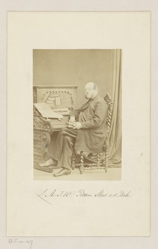 Portret van L.A.J.W. baron Sloet van de Beele