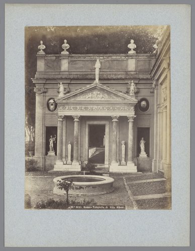 Roma - Tempietto di Villa Albani