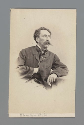 Portret van Salomon Leonardus Verveer