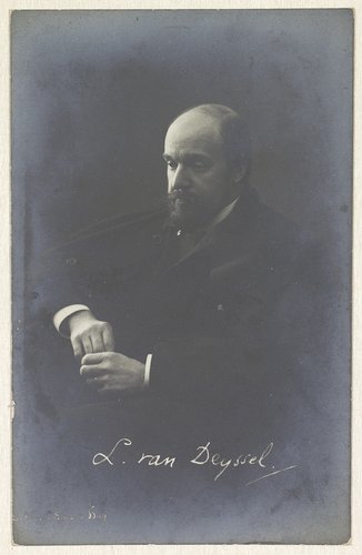 Portret van Lodewijk van Deyssel by Delboy & Baer