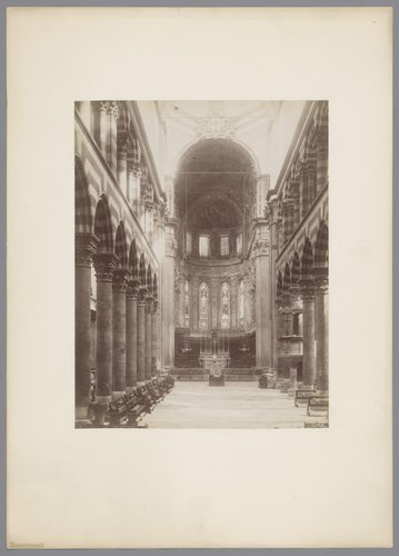Interieur van de San Lorenzo te Genua, Italië